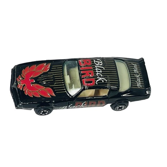 Yatming Black Bird Firebird Trans Am Vintage Diecast Car Vehicle Tan Interior - Picture 9 of 14